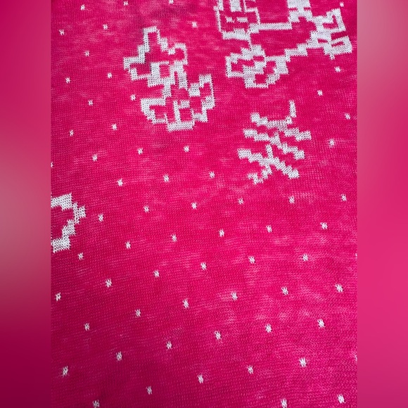 YanYan Munzi Cheongsam Asian Style Jacquard Linen Midi Dress Pink Small - Picture 12 of 15